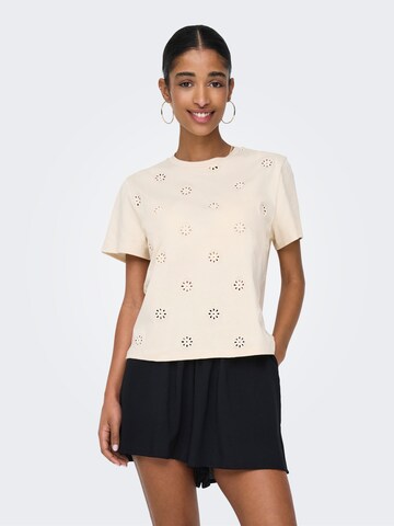 T-shirt 'JDYCIF' JDY en beige : devant