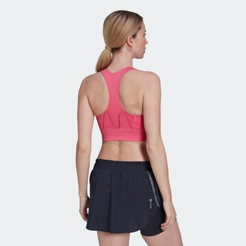 ADIDAS SPORTSWEAR Bustier Sport-BH in Pink