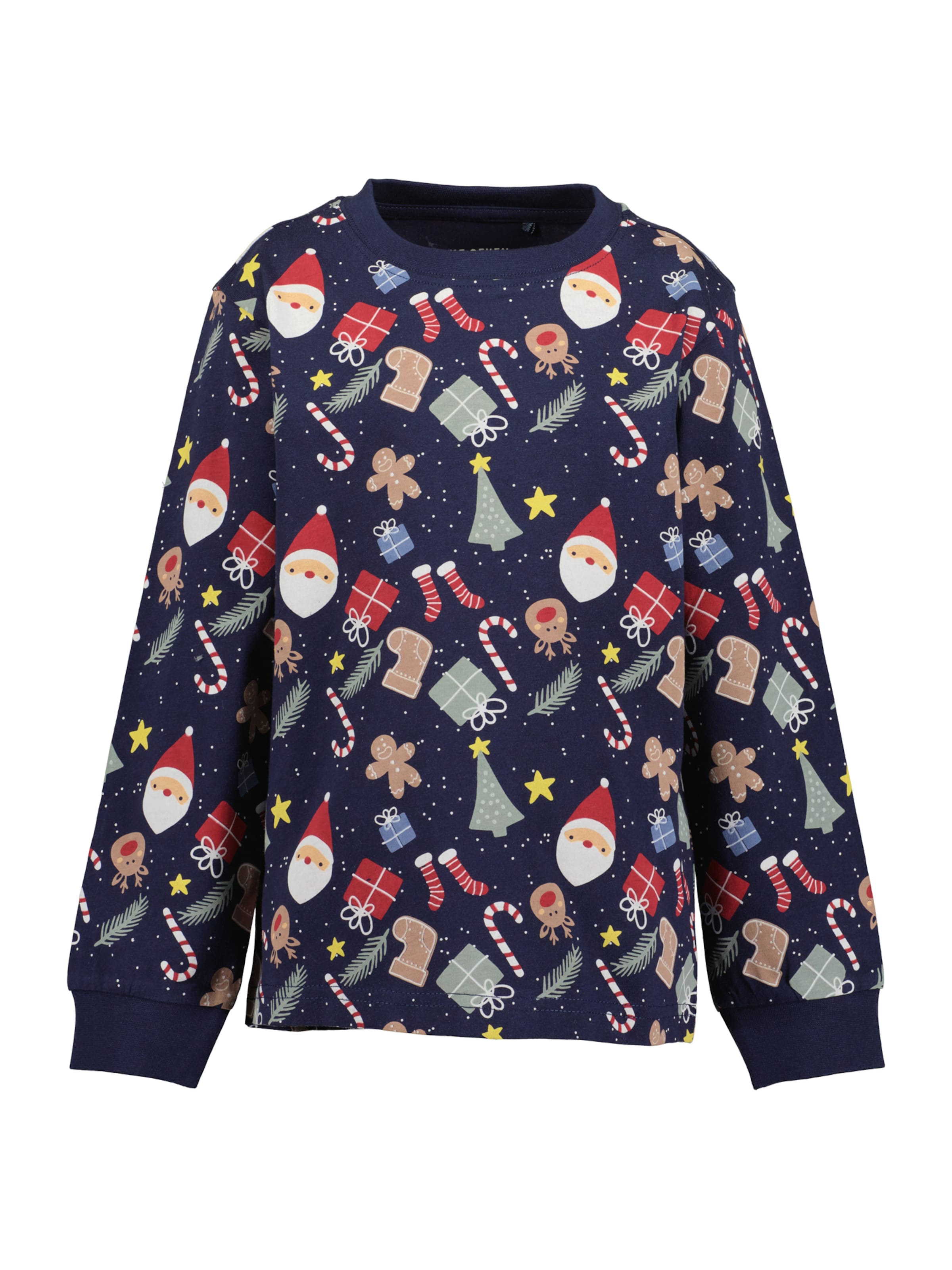 BLUE SEVEN Pajamas in Blue: front