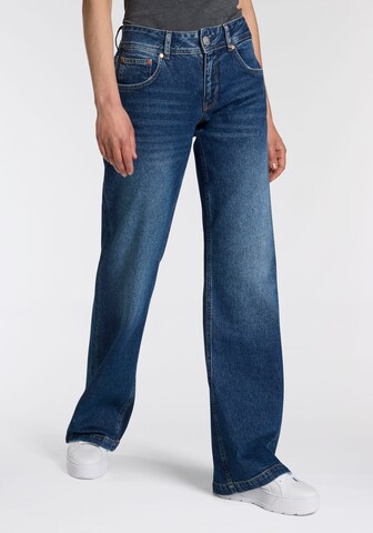 Herrlicher Flared Jeans in Blue: front