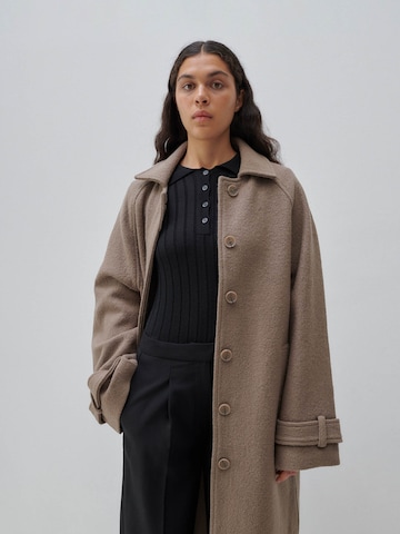 ABOUT YOU x Marie von Behrens Between-Seasons Coat 'Lilli' in Brown