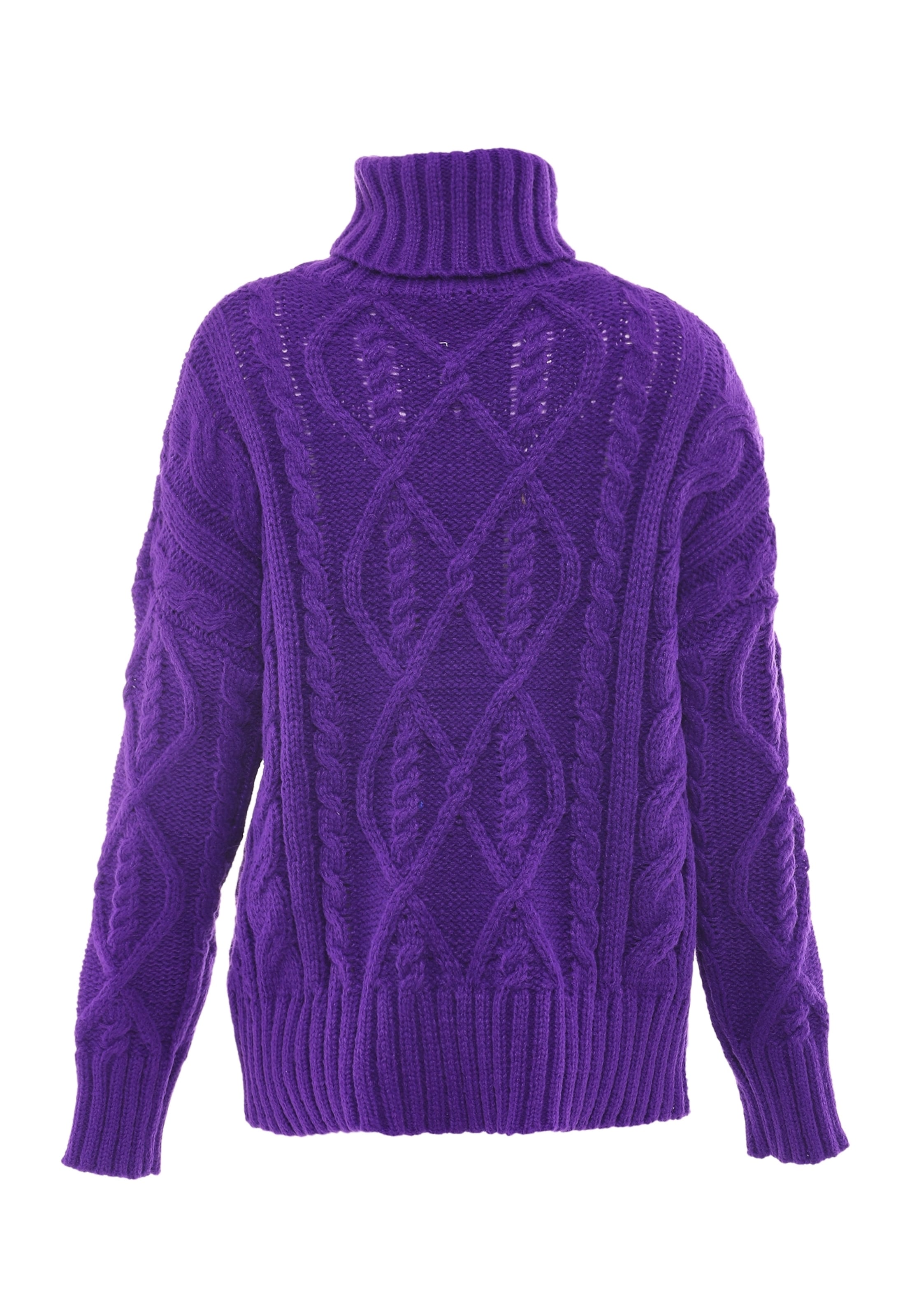 MYMO Pulover | vijolična barva