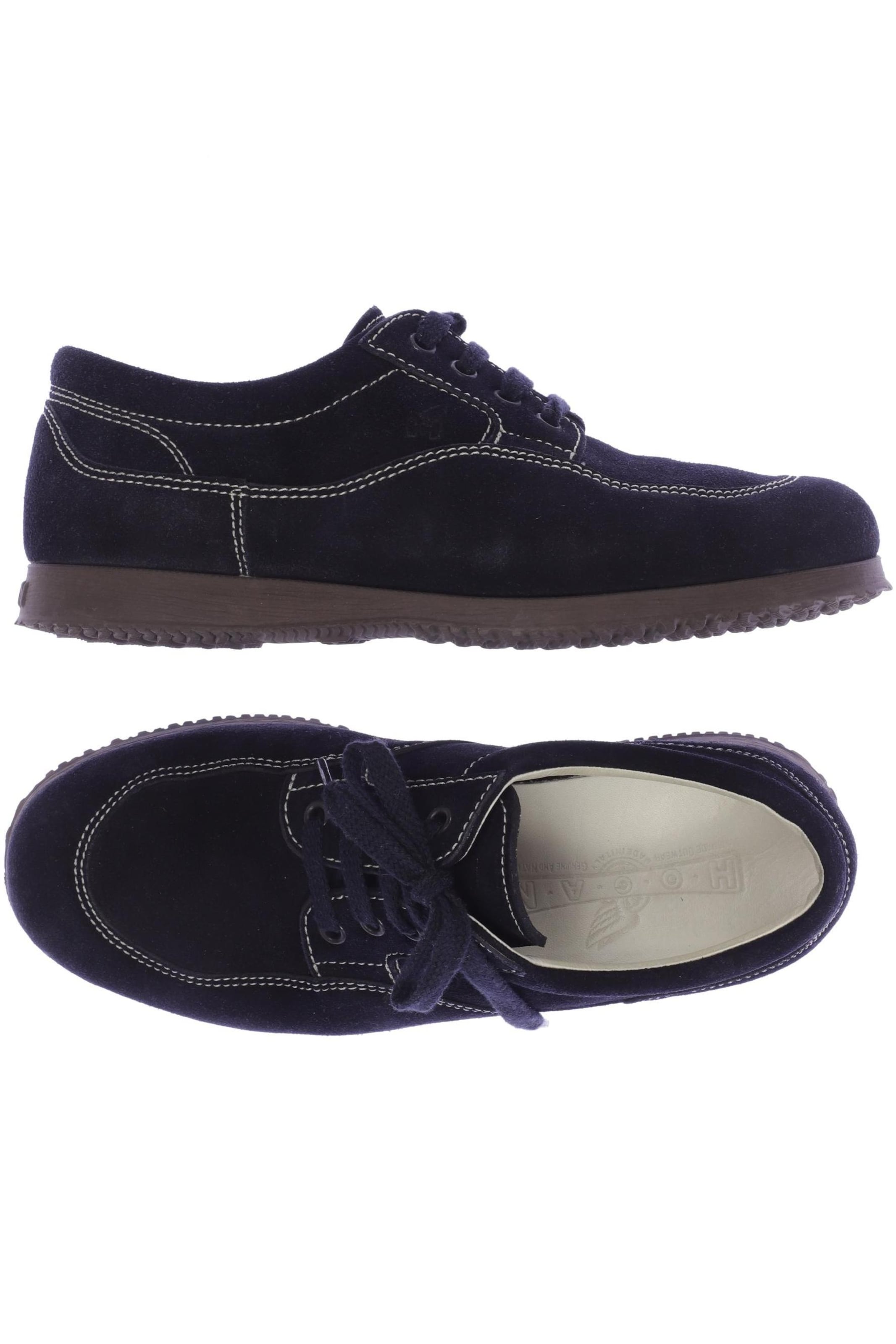 HOGAN Flats & Loafers in 36,5 in Black: front