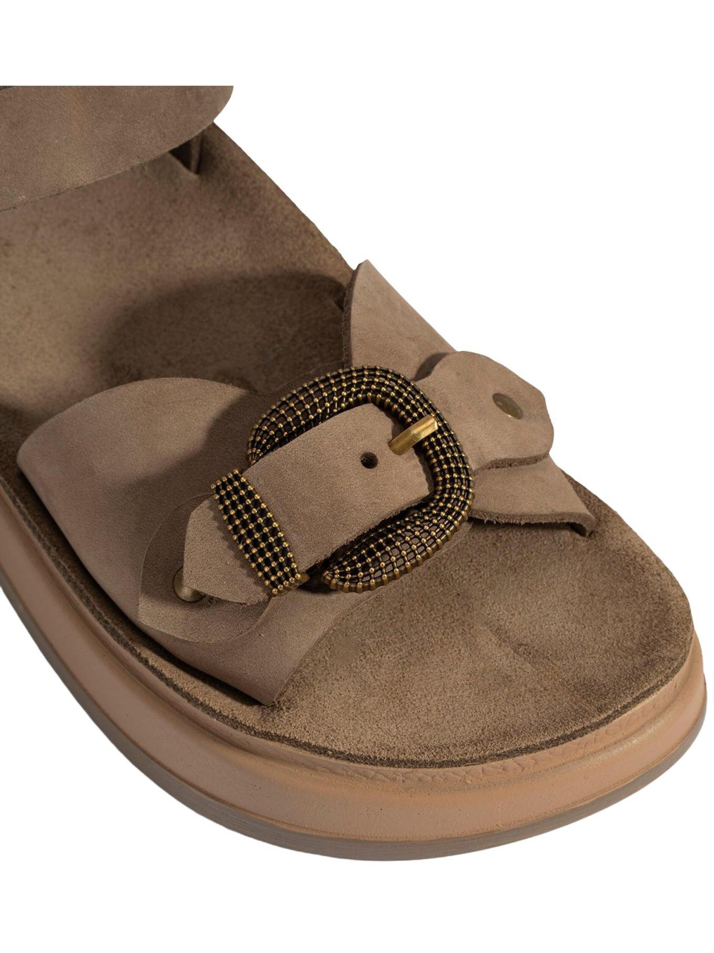 Desa Sandale 'Keilsandalen'‌‌‌‌‌‌‌‌ in Grau