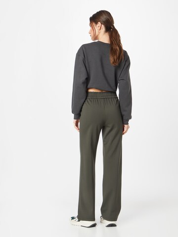 ONLY Wide leg Pants 'POPTRASH-SUKI' in Green