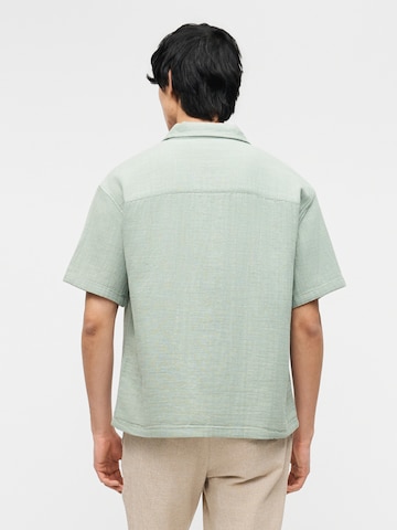 GAP Comfort Fit Πουκάμισο σε πράσινο