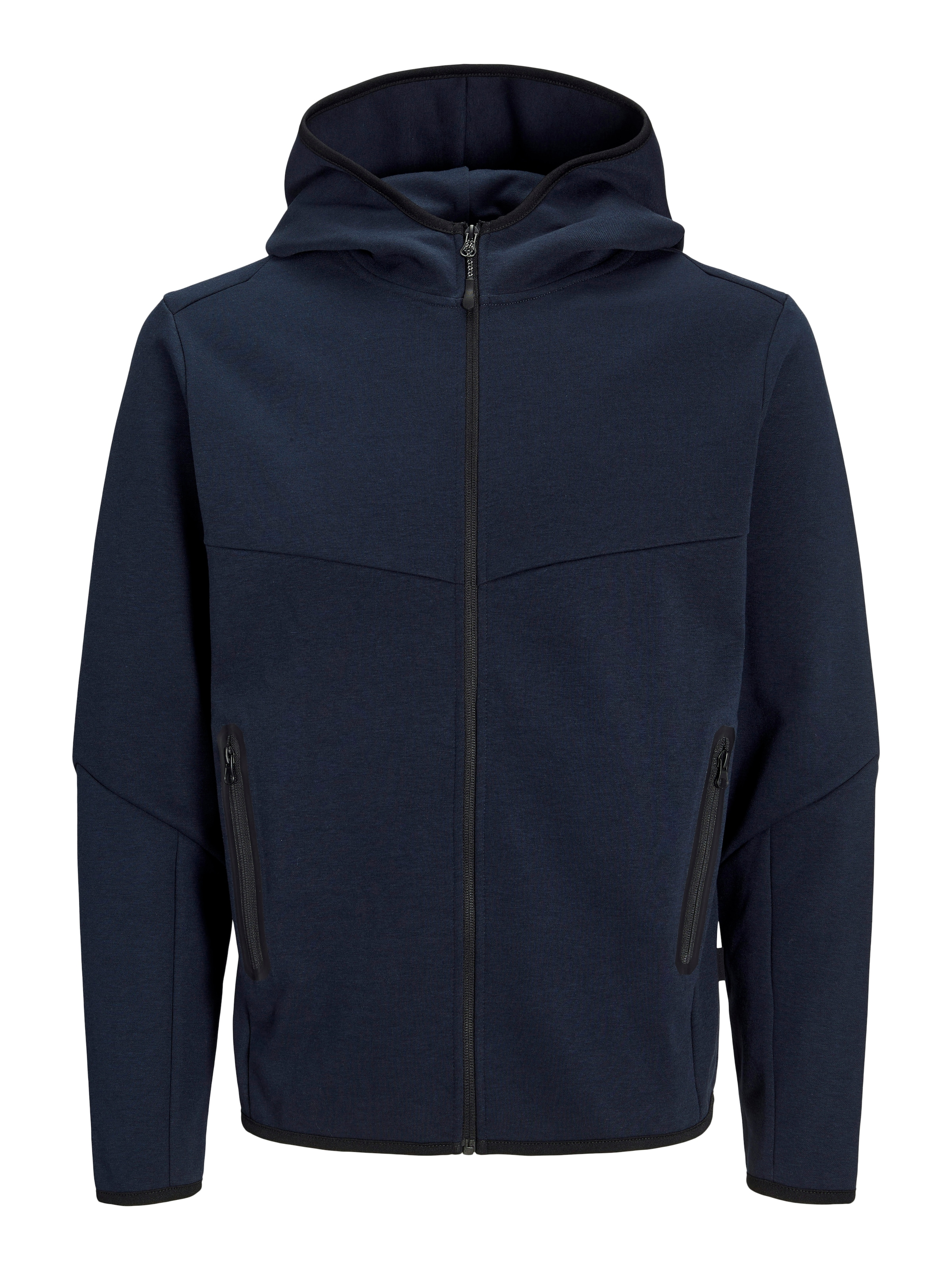 JACK & JONES Ζακέτα φούτερ 'JCOFusion' σε μπλε: μπροστά