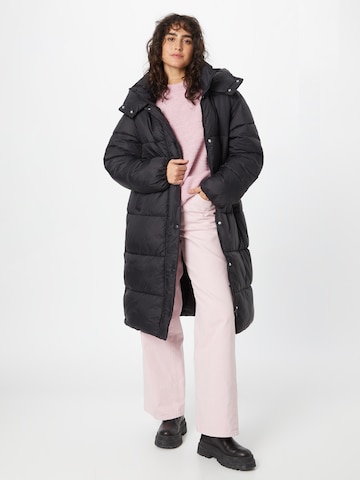 Gina Tricot Χειμερινό παλτό 'Viv' σε μαύρο