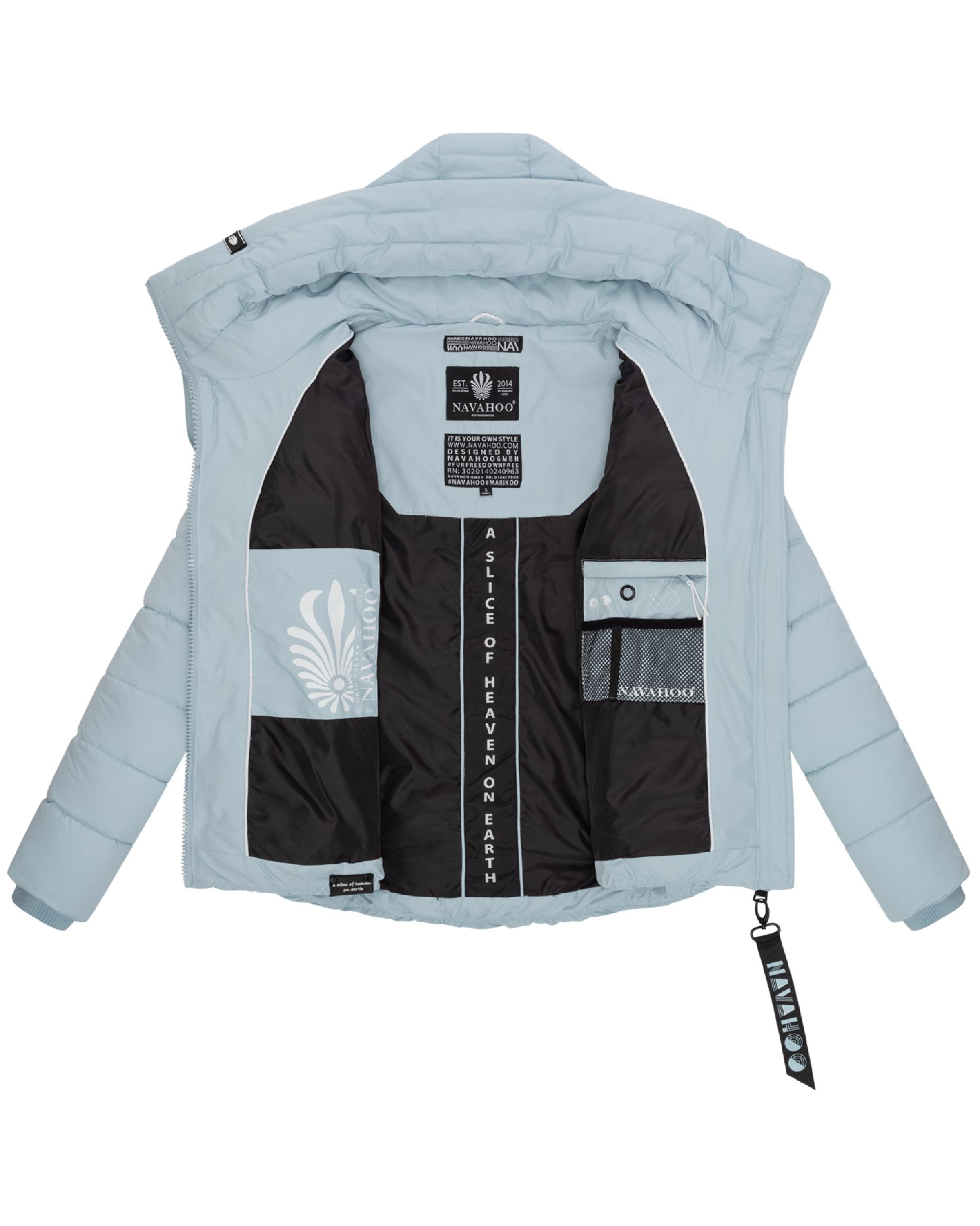 NAVAHOO Zimná bunda 'Amayaa' - Modrá