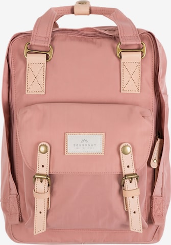 Doughnut Backpack 'Macaroon' in Pink: front