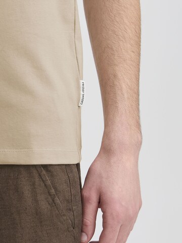 Casual Friday - Camisa ' CFDavid ' em bege