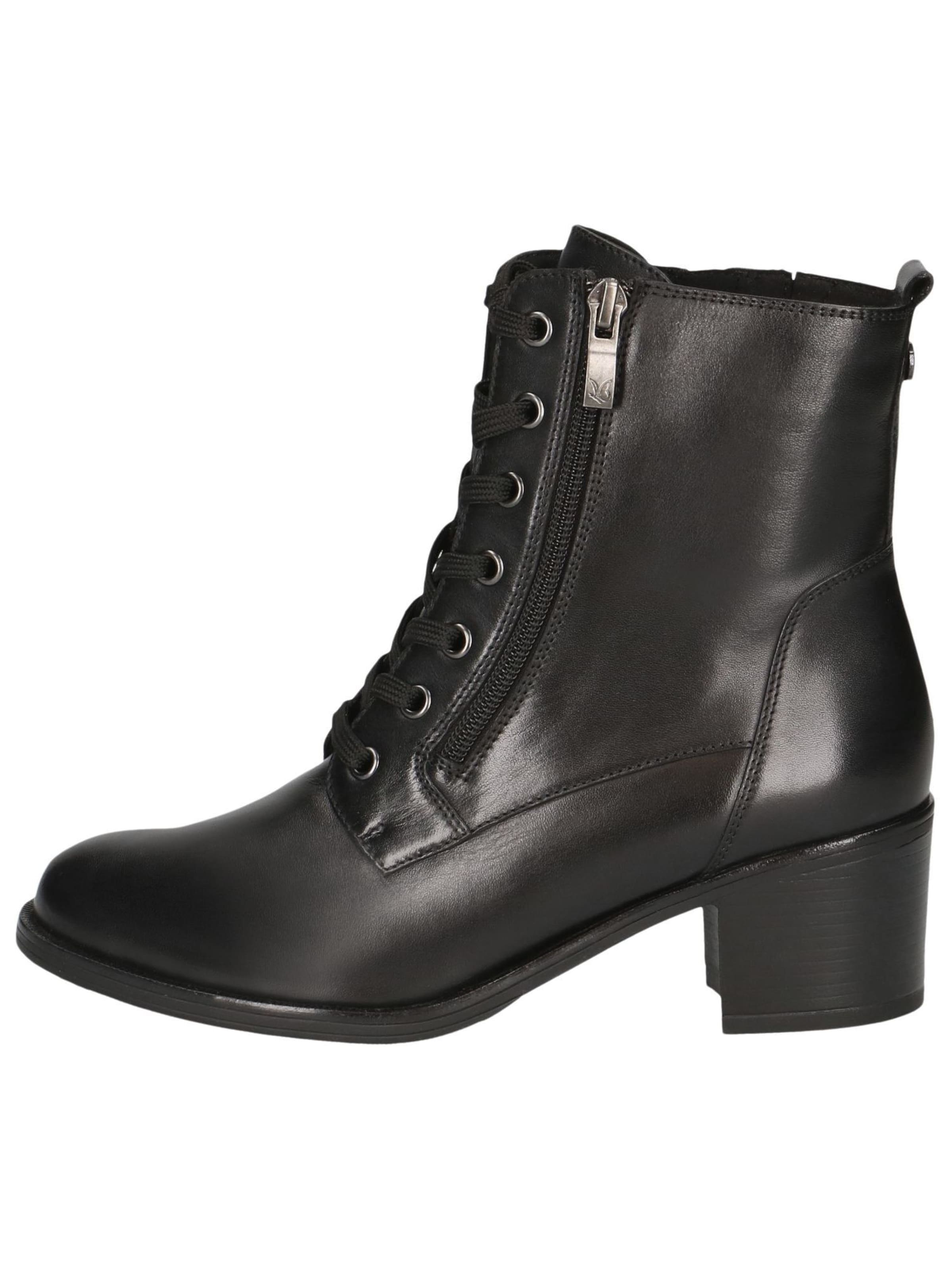 CAPRICE Veterlaarsjes in Zwart