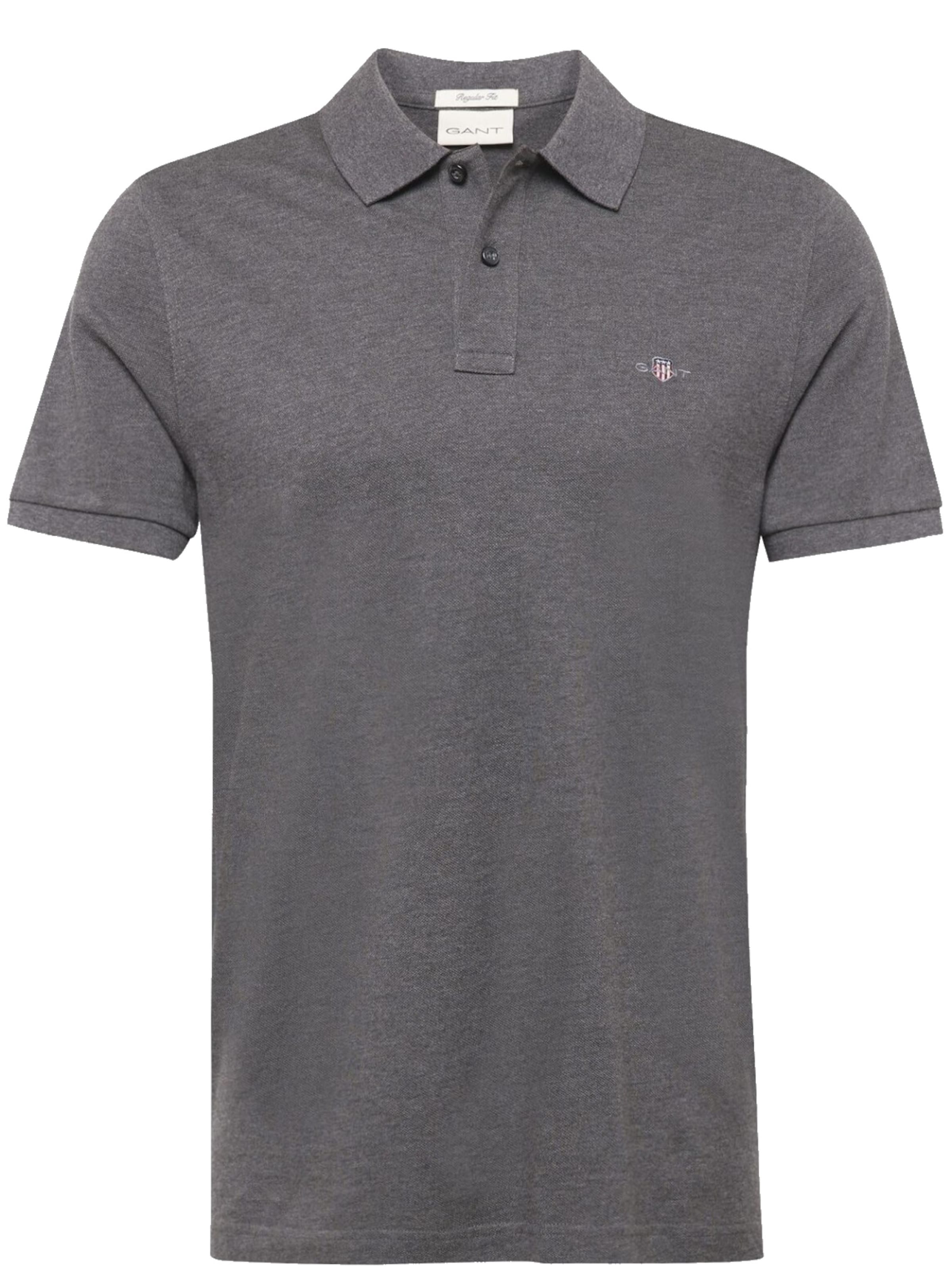 pilka GANT Marškinėliai: priekis