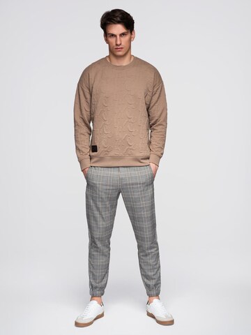 Ombre Sweatshirt 'B1712' in Beige