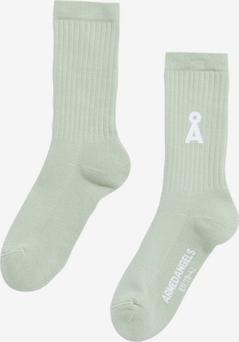 Chaussettes 'SAAMUS BOLD' ARMEDANGELS en bleu : devant