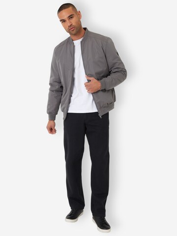 Threadbare Freizeitjacke 'Starmer' in Grau