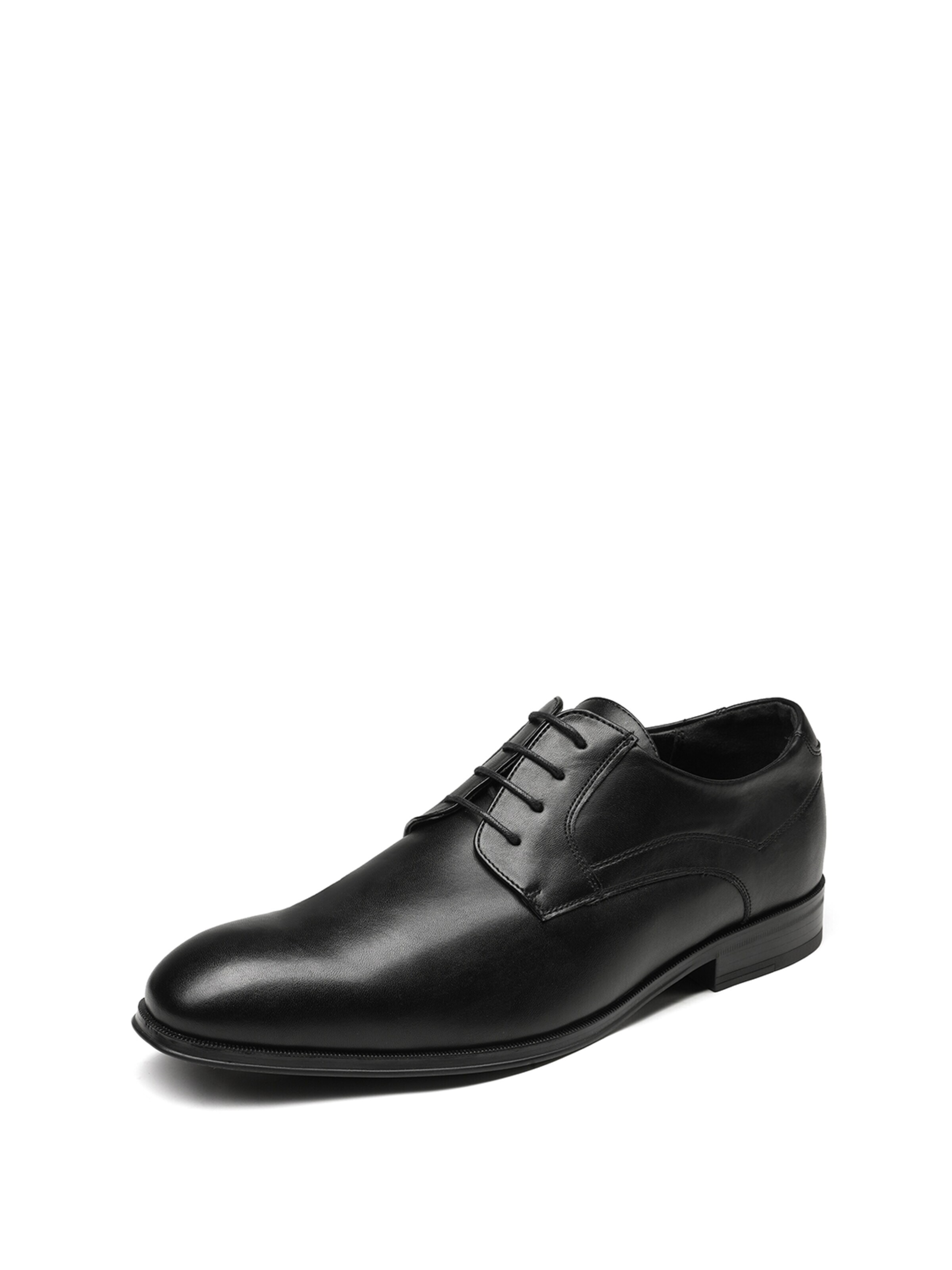 Scarpa stringata di Bruno Marc in nero: frontale
