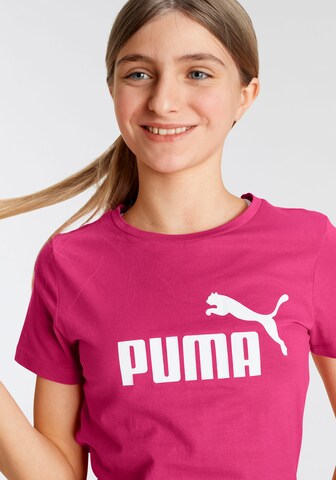 T-Shirt 'Essentials' PUMA en rose