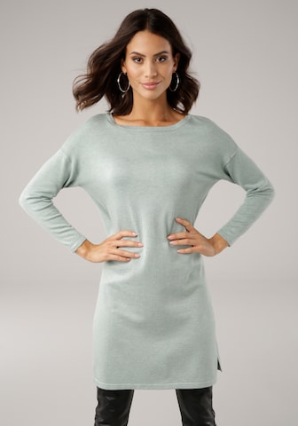 LAURA SCOTT Sweater in Green: front