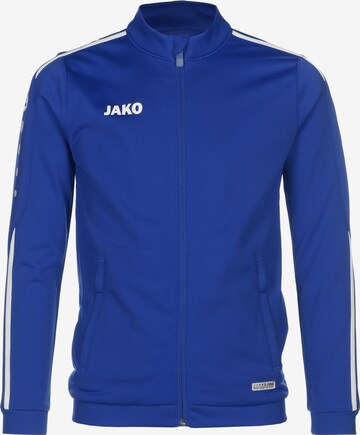 JAKO Athletic Jacket 'Striker 2.0' in Blue: front