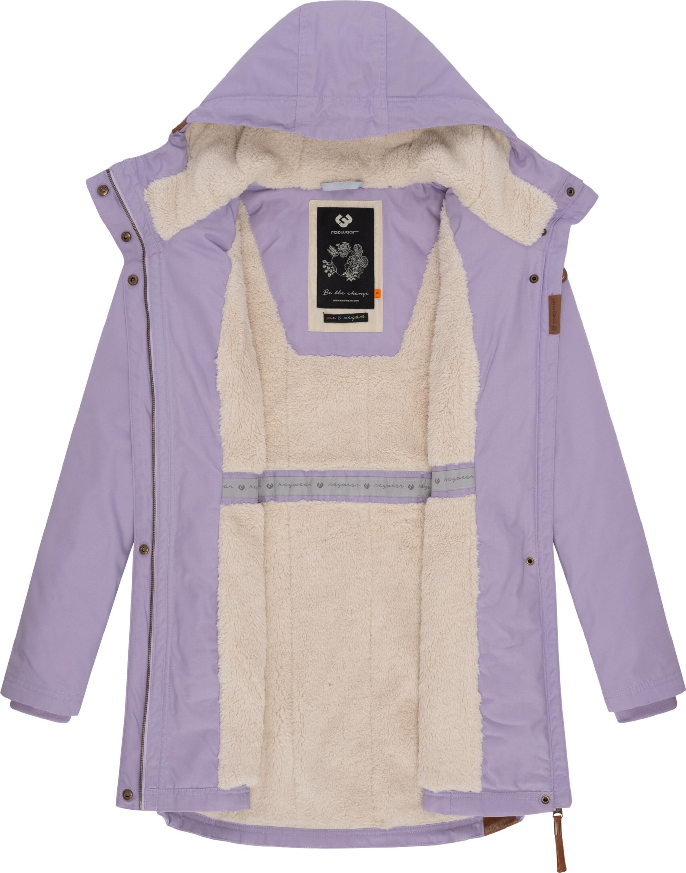 Parka d’hiver 'Elsie' Ragwear en violet