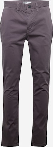 BURTON MENSWEAR LONDON - Slimfit Calças chino em cinzento: frente