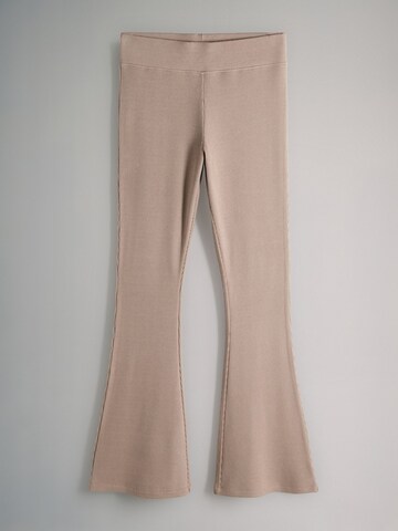 évasé Pantalon The Set en marron