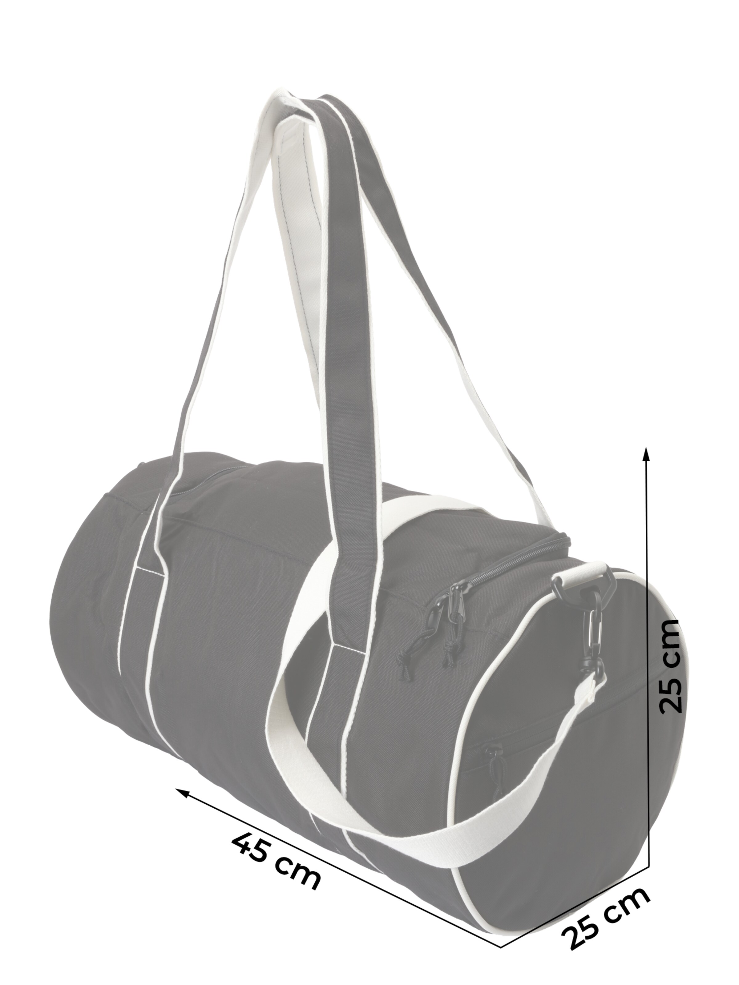 CONVERSE Potovalna torba 'CAU GO2' | črna barva