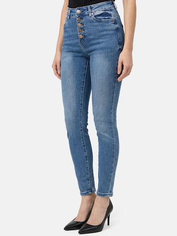Skinny Jeans 'F136' di Tazzio in blu