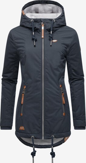 Ragwear Weatherproof jacket 'Zuzka' in Navy / Brown, Item view
