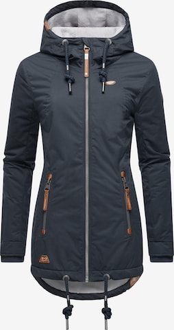 Ragwear Weatherproof jacket 'Zuzka' in Blue: front