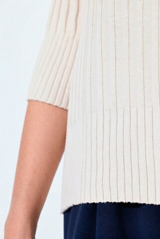 Ulla Popken Pullover in Weiß