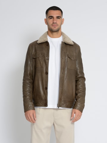 MUSTANG Between-Season Jacket in Brown: front