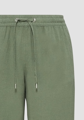 QS Regular Broek in Groen