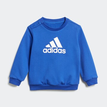 ADIDAS SPORTSWEAR - Skinny Chándal 'Badge Of Sport French Terry' en azul