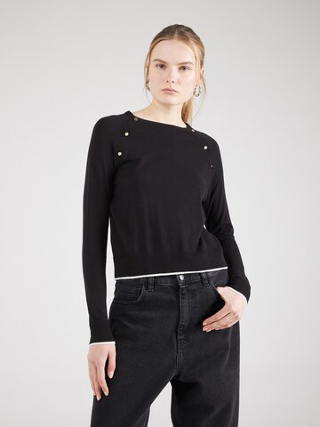 Pull-over 'ALMA' VERO MODA en noir : devant