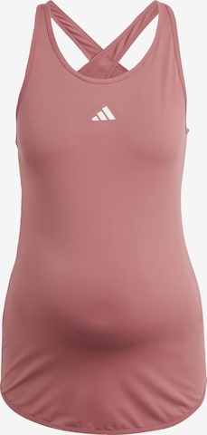 ADIDAS PERFORMANCE Sports top 'Essentials' in Pink: front