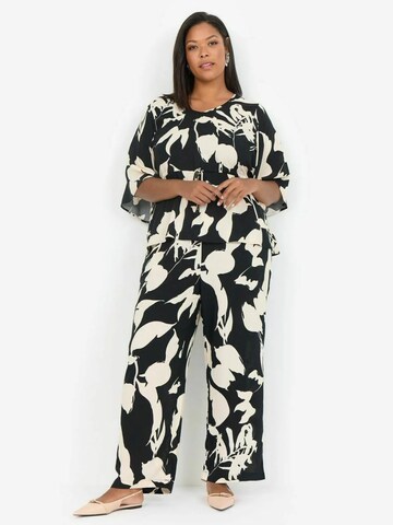 T-shirt 'GINNE 1' Wasabi Concept en noir