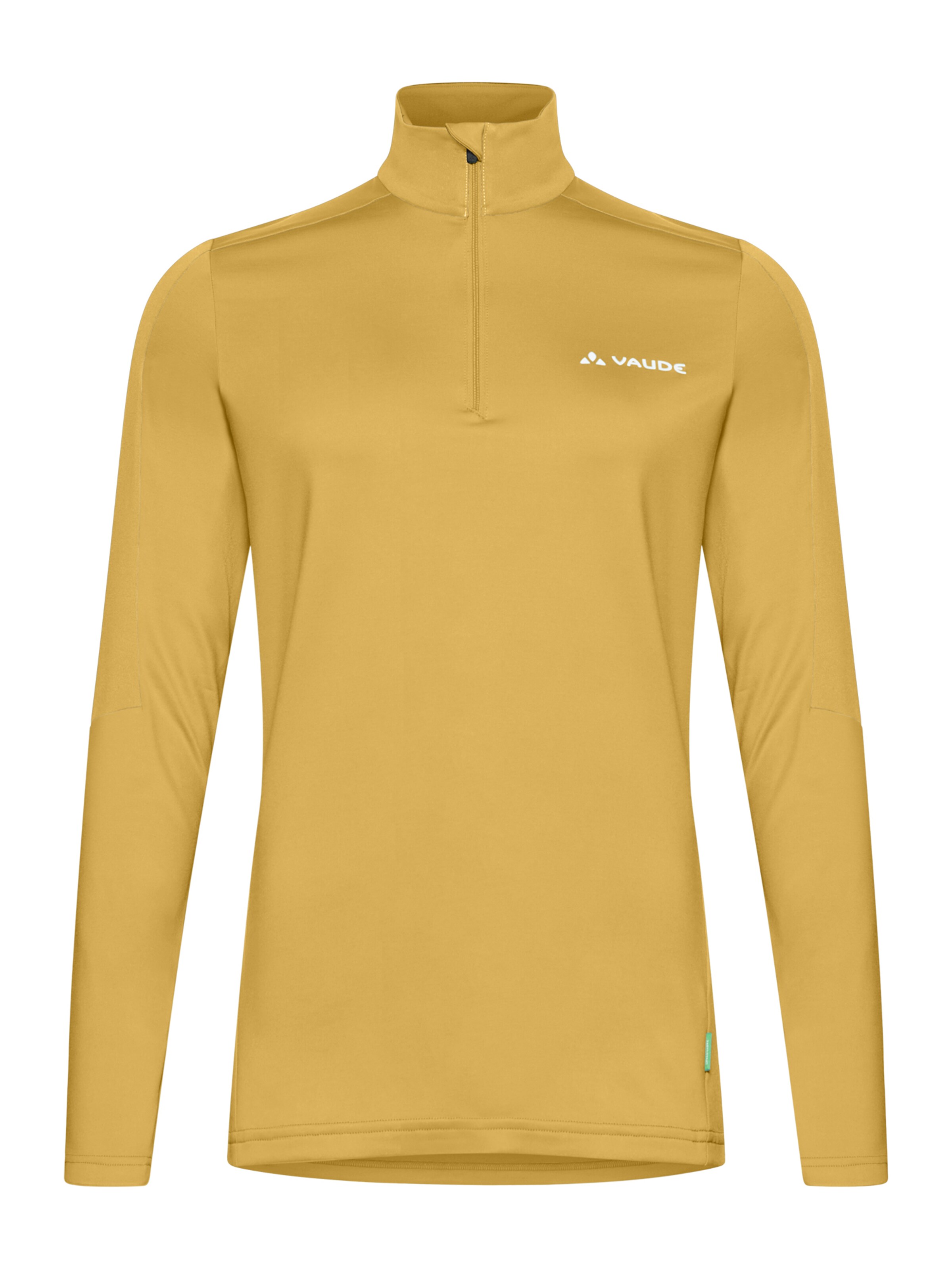 VAUDE Sports sweater in Yellow: front