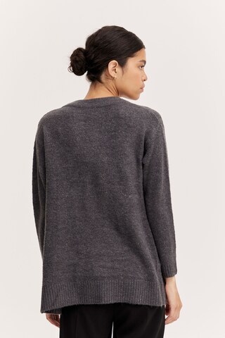 b.young Knit Cardigan in Grey
