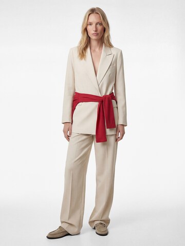 Koton Wide leg Trousers in Beige: front