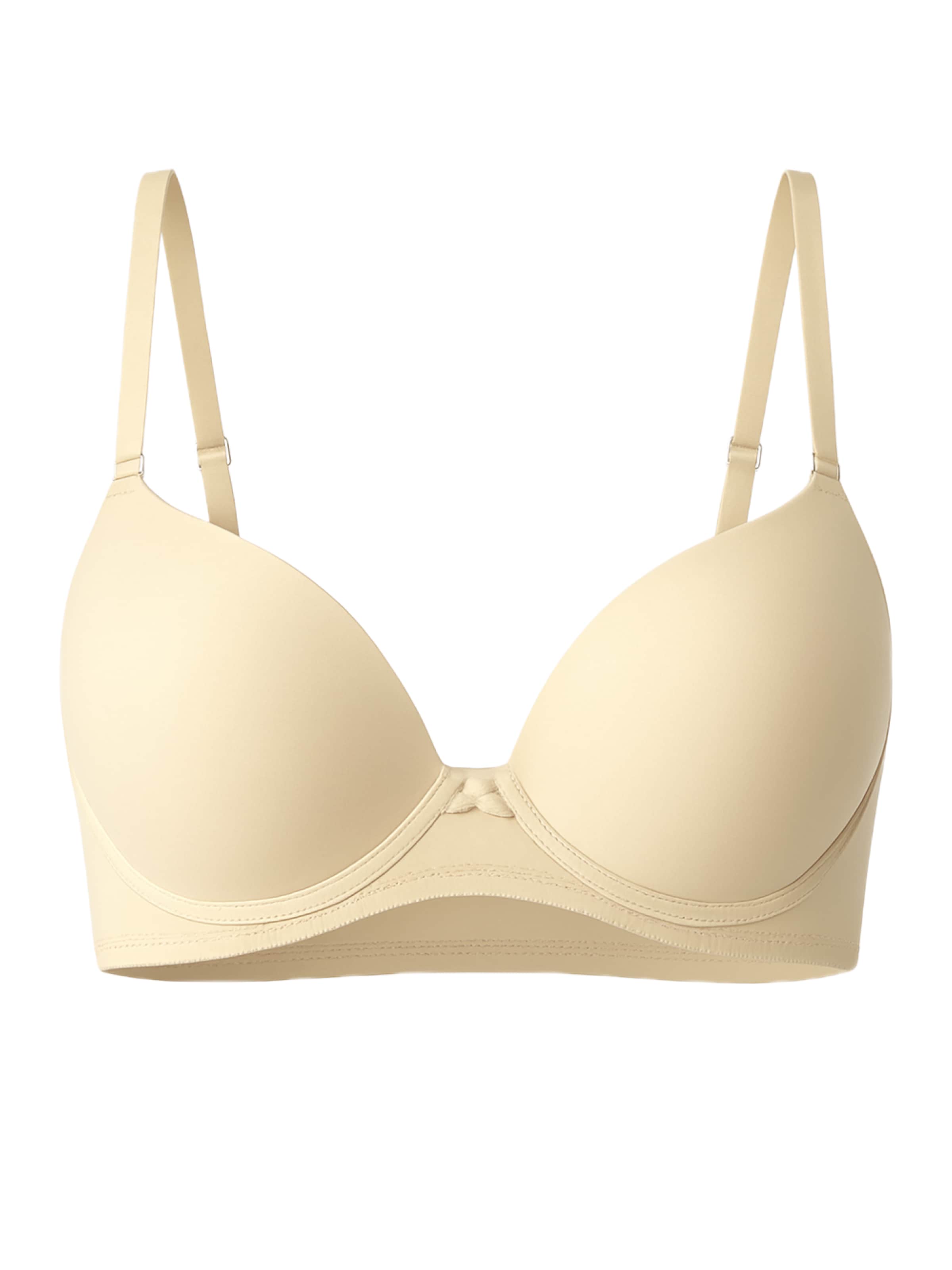 C&City Push-up BH in Beige: voorkant
