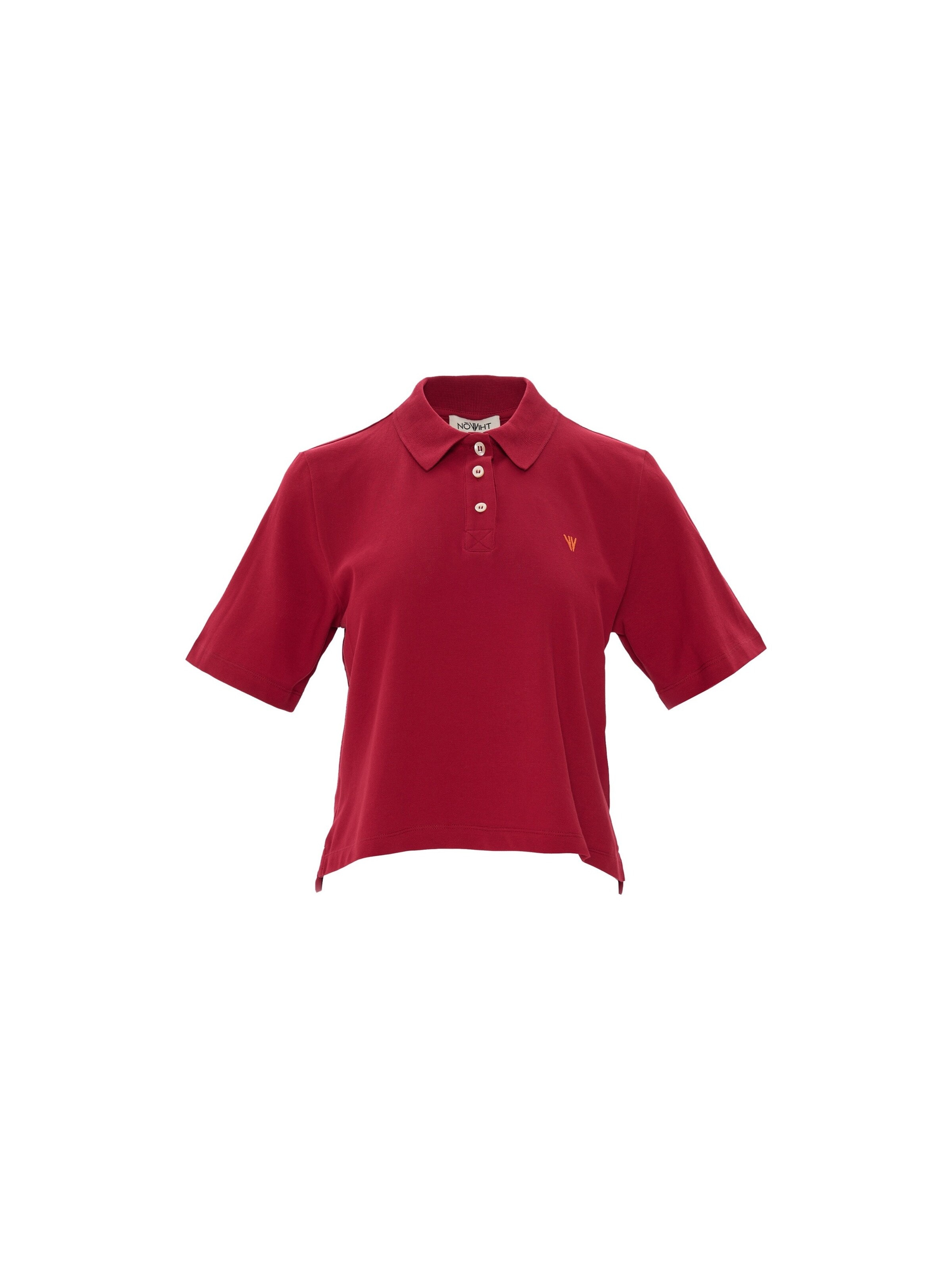 NOWIHT Shirt 'Brigitte' in Rood: voorkant