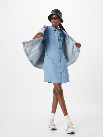 VILA Shirt Dress in Blue