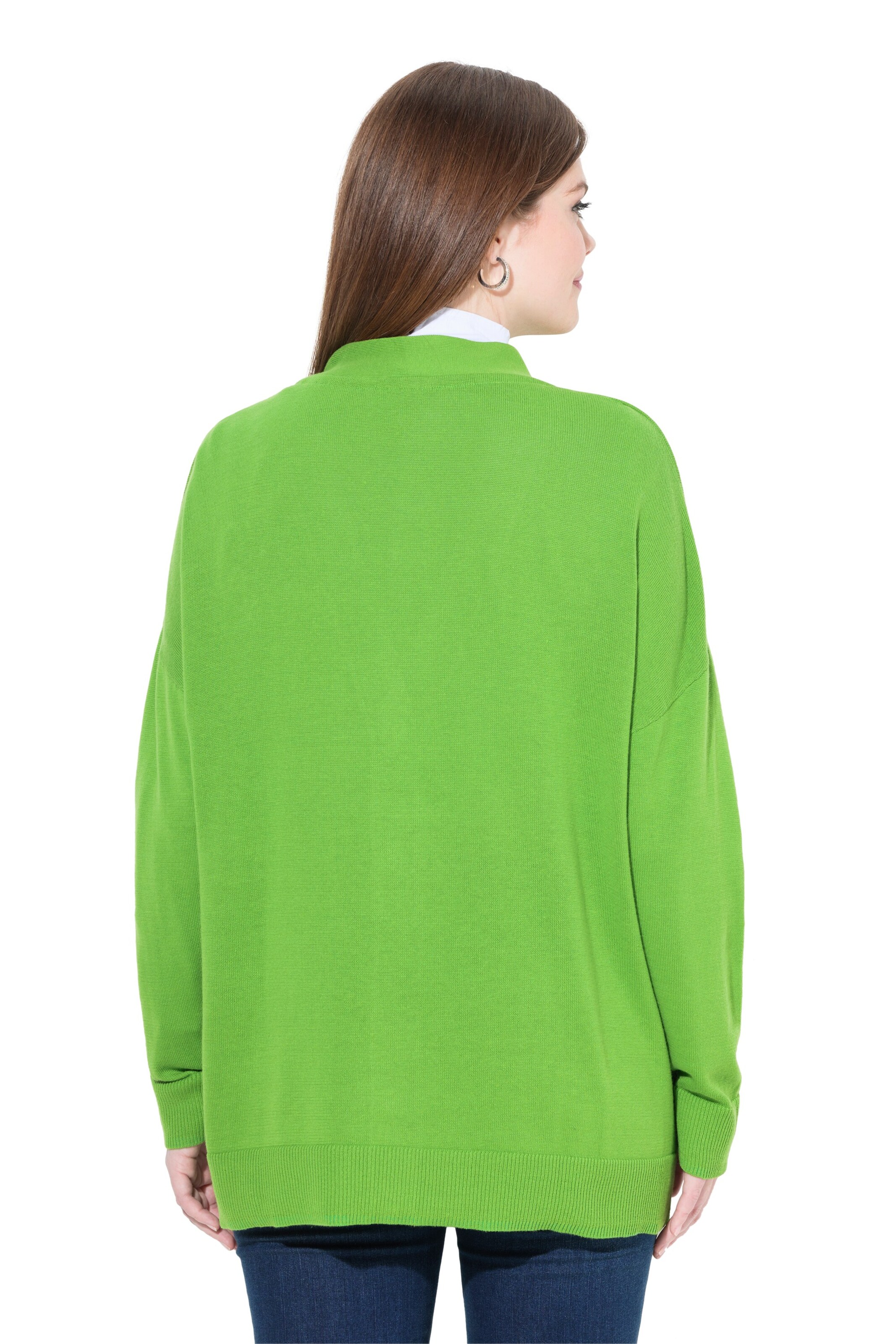 Ulla Popken Strickjacke in Grün