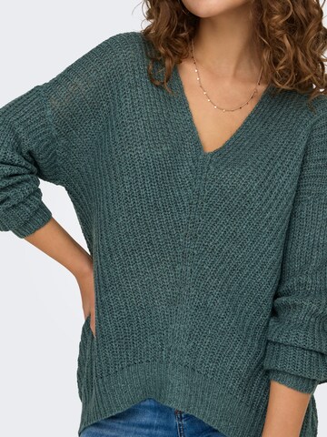 JDY Sweater 'JDYNew Megan' in Green