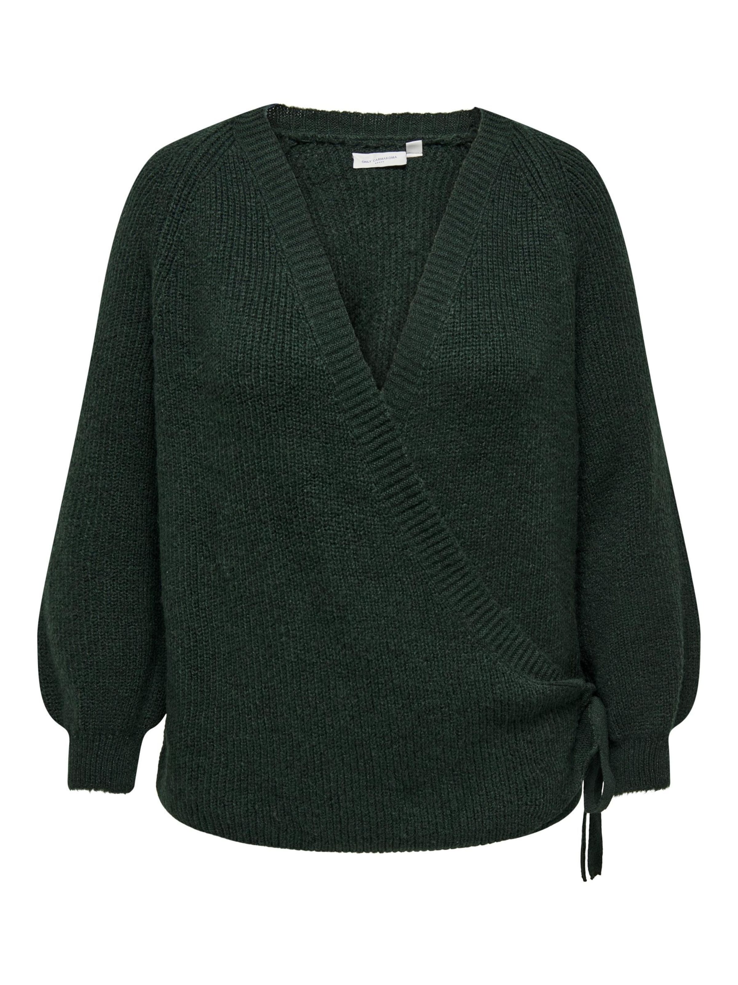 ONLY Carmakoma Sweater in Blue: front