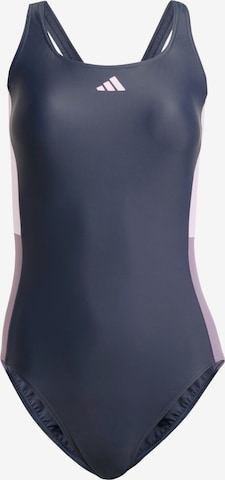 ADIDAS PERFORMANCE Bralette Active Swimsuit in Blue: front