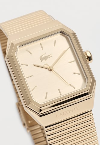 LACOSTE Analogt ur 'RENE' i guld: forside