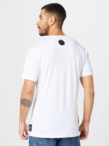 T-Shirt Plein Sport en blanc